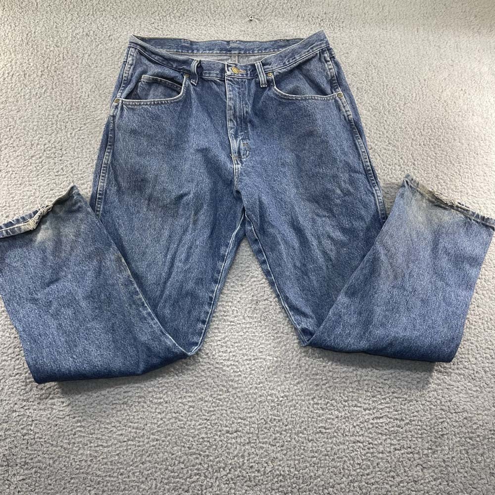 Jeans Men Old Mill Size 32 32x29 Blue Relaxed Fit